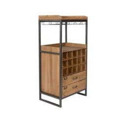 Armoire Bar à Vin Vintage Bois Clair -Armoire Soldes Boutique 0c4a162d3b05439da2acc40bea9cb3af