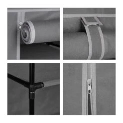 Penderie En Tissu XXL Avec 2 Tringles -Armoire Soldes Boutique 0d195773216a4d898a577c4ae79a83bd