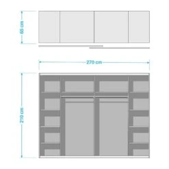 Armoire à Portes Coulissantes Stockholm -Armoire Soldes Boutique 1000151797 190129 06084200088 GALLERYIMAGES P000000001000151797