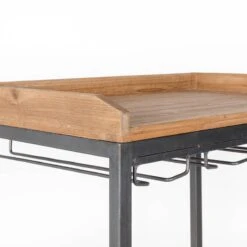 Armoire Bar à Vin Vintage Bois Clair -Armoire Soldes Boutique 1000171149 190418 10070400231 GALLERYIMAGES P000000001000171149