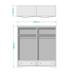 Armoire Finca Rustica II -Armoire Soldes Boutique 1000178075 210709 11480500005 SKETCH DETAILS P000000001000178075 sketch