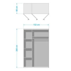 Armoire Landvetter -Armoire Soldes Boutique 1000195501 191205 16500800006 SKETCH DETAILS P000000001000195501 sketch