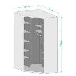 Armoire D’angle Alabama I -Armoire Soldes Boutique 1000254820 210713 06264900076 SKETCH DETAILS P000000001000254820 sketch