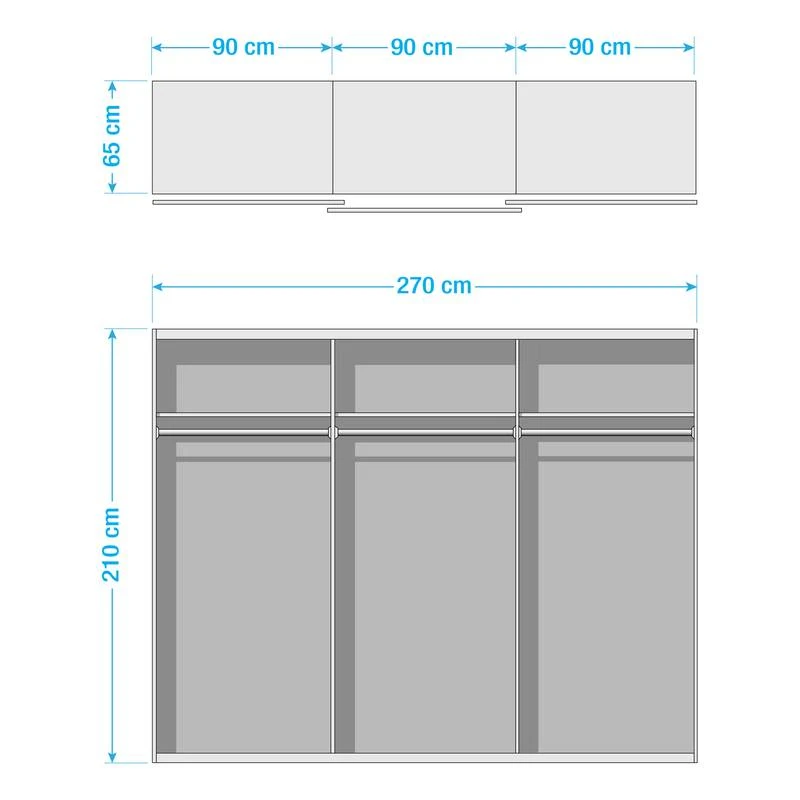 Armoire à Portes Coulissantes Malmoe 6 Armoire à Portes Coulissantes Malmoe – Image 6