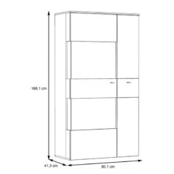 Vitrine Corey -Armoire Soldes Boutique 1000282746 211109 144355000581 SKETCH DETAILS P000000001000282746 sketch