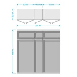 Armoire SKØP Pure Gloss -Armoire Soldes Boutique 1000298401 211201 1509030000503 SKETCH DETAILS P000000001000298401 sketch