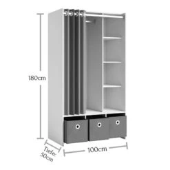 Armoire Jeffrey III 14 Armoire Jeffrey III -Armoire Soldes Boutique 1000298787 211012 161033000524 SKETCH DETAILS P000000001000298787 sketch
