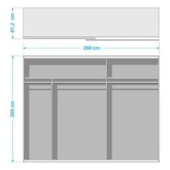 Armoire à Portes Coulissantes Jördis II -Armoire Soldes Boutique 1000324982 220117 08215900602 SKETCH DETAILS P000000001000324982 sketch