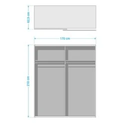 Armoire à Portes Coulissantes Jördis I 13 Armoire à Portes Coulissantes Jördis I -Armoire Soldes Boutique 1000324986 220117 08220500634 SKETCH DETAILS P000000001000324986 sketch