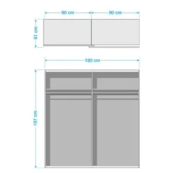 Armoire à Portes Coulissantes Subito Pur -Armoire Soldes Boutique 1000339438 220310 500 SKETCH DETAILS P000000001000339438 sketch