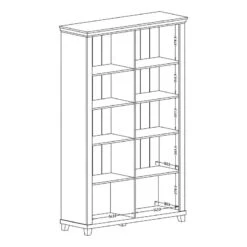 Vitrine Haute Emmanuela -Armoire Soldes Boutique 1000339983 220317 501 SKETCH DETAILS P000000001000339983 sketch