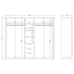 Armoire Letten 13 Armoire Letten -Armoire Soldes Boutique 1000360490 220819 500 SKETCH DETAILS P000000001000360490 sketch