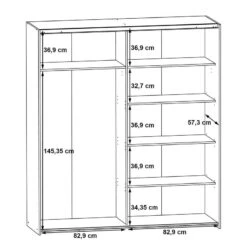 Armoire à Portes Coulissantes Blackrock 31 Armoire à Portes Coulissantes Blackrock -Armoire Soldes Boutique 1000363076 220819 501 SKETCH DETAILS P000000001000363076 sketch