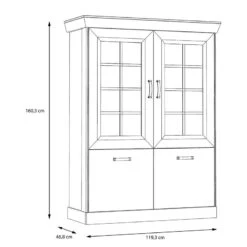 Vitrine Boolamore I -Armoire Soldes Boutique 1000364897 220722 500 SKETCH DETAILS P000000001000364897 sketch
