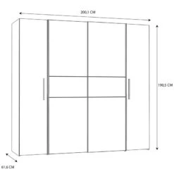 Armoire Claris 32 Armoire Claris -Armoire Soldes Boutique 1000365751 220901 500 SKETCH DETAILS P000000001000365751 sketch