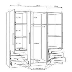 Armoire Mindelberg II -Armoire Soldes Boutique 1000365861 220909 501 SKETCH DETAILS P000000001000365861 sketch
