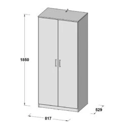 Armoire Naja III 11 Armoire Naja III -Armoire Soldes Boutique 1000365865 220909 500 SKETCH DETAILS P000000001000365865 sketch