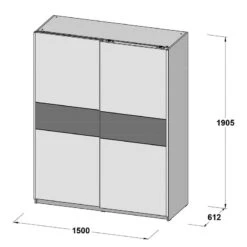 Armoire à Portes Coulissantes Stykes I -Armoire Soldes Boutique 1000366195 220913 500 SKETCH DETAILS P000000001000366195 sketch