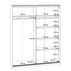 Armoire à Portes Coulissantes Stykes III -Armoire Soldes Boutique 1000366227 220913 501 SKETCH DETAILS P000000001000366227 sketch
