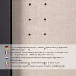 Armoire à Portes Coulissantes Quadra IV 20 Armoire à Portes Coulissantes Quadra IV -Armoire Soldes Boutique 1000371227 230727 035 DETAILS P000000001000371227