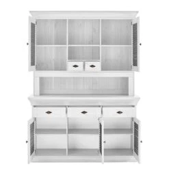 Vaisselier En Bois Massif Lysbro -Armoire Soldes Boutique 1000376023 230309 030 DETAILS P000000001000376023