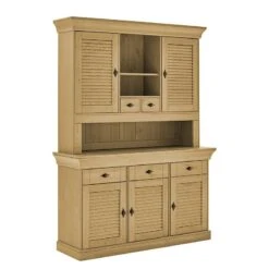 Vaisselier En Bois Massif Lysbro -Armoire Soldes Boutique 1000376025 230309 010 IMAGE P000000001000376025