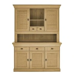 Vaisselier En Bois Massif Lysbro -Armoire Soldes Boutique 1000376025 230309 040 DETAILS P000000001000376025