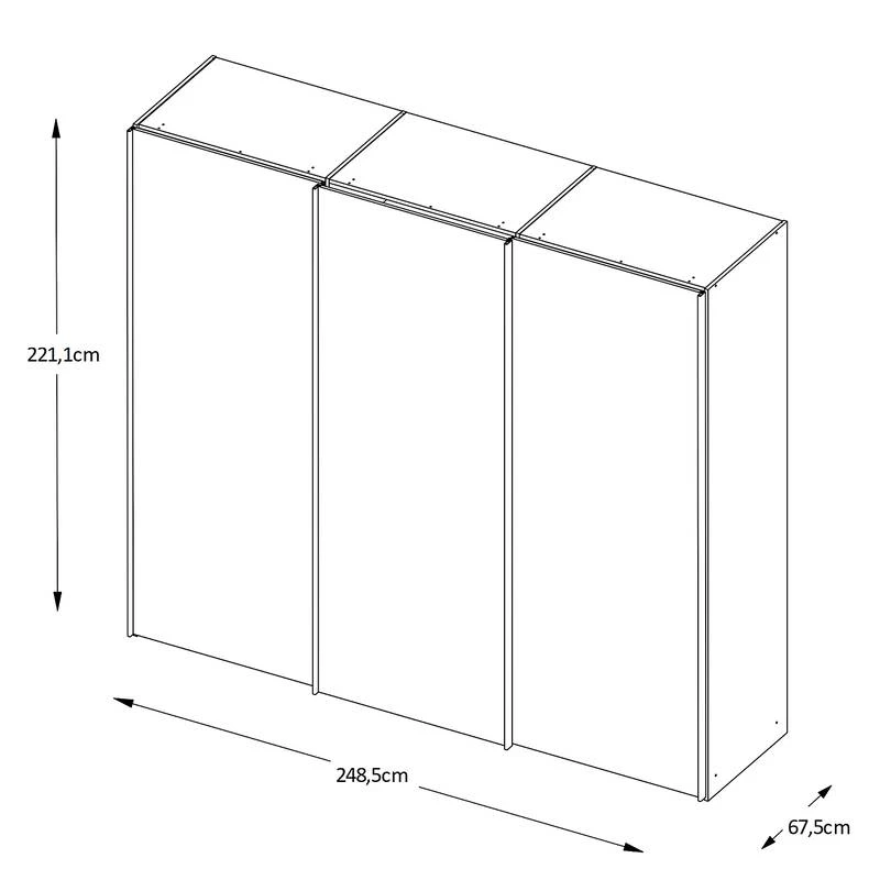 Staud Armoire à Portes Coulissantes Includo B 11 Staud Armoire à Portes Coulissantes Includo B – Image 11