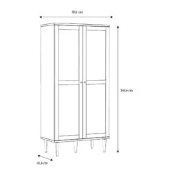 Armoire Pekino -Armoire Soldes Boutique 1000399740 230801 500 SKETCH DETAILS P000000001000399740 sketch