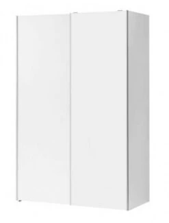 Armoire 2 Portes Glissantes 2 Tablettes