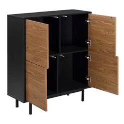 Commode Gnosjö à 4 Portes -Armoire Soldes Boutique 2a267ffb2d45498ab1da4fda4e94ad4b