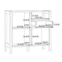 Buffet Moderne 1 Tiroir 2 Portes NORWAY -Armoire Soldes Boutique 3d1be122717548b9b4524f288ea5a406