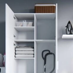 Armoire Multifonction Ingo Blanche 10 Armoire Multifonction Ingo Blanche -Armoire Soldes Boutique 4514574a9a2940b9beaafc4735c971f7