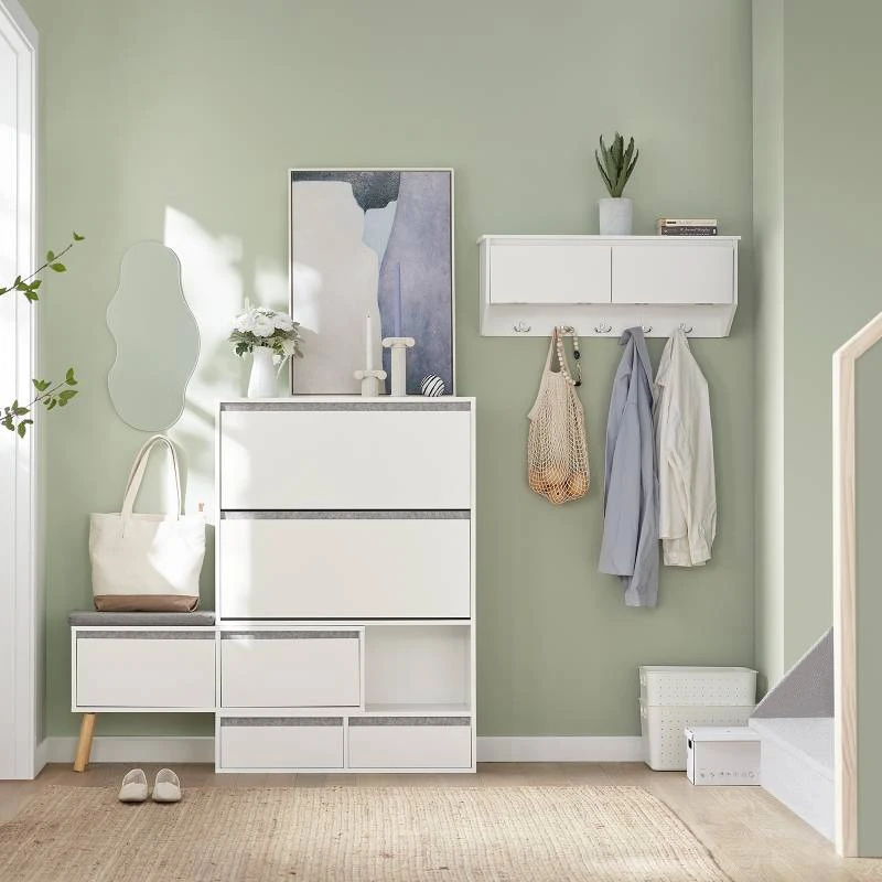 Meuble à Chaussures FSR134-W 2 Meuble à Chaussures FSR134-W – Image 2