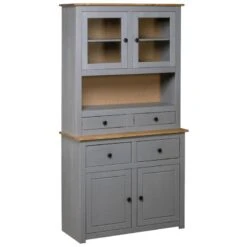 VIDAXL Buffet Haut -Armoire Soldes Boutique 746c298eb6ff4a14b16f118e5404d928