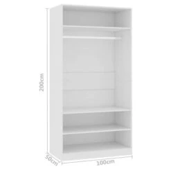 VIDAXL Garde-robe -Armoire Soldes Boutique 86e0fbea736a4dff978ffb8b1410f140