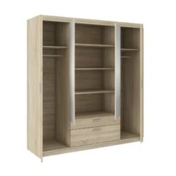 FURNIX Armoire Eliza 4D Avec Miroir 6 FURNIX Armoire Eliza 4D Avec Miroir -Armoire Soldes Boutique 9663e827d665423ca89a8e605d62e4a3