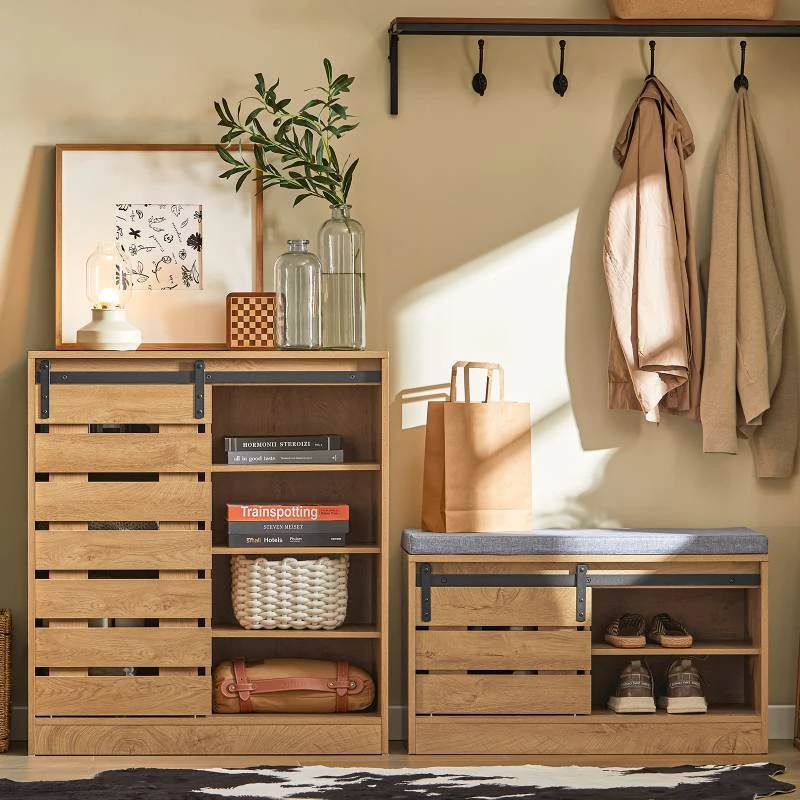 Commode à Chaussures Armoire FSB65-HG 10 Commode à Chaussures Armoire FSB65-HG – Image 10