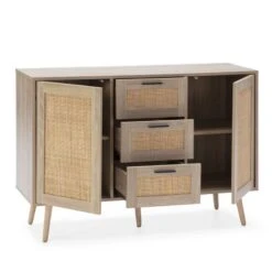 Buffet Dalia 3 Tiroirs Et 2 Portes Chêne -Armoire Soldes Boutique ae3d22effbfd4bdbb14b4a8debf579e8