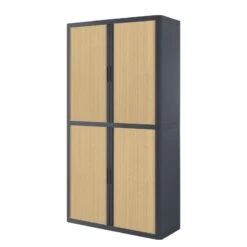 Armoire à Dossiers EasyOffice 36 Armoire à Dossiers EasyOffice -Armoire Soldes Boutique aktenschrank easyoffice anthrazit buche 204 cm 1751198