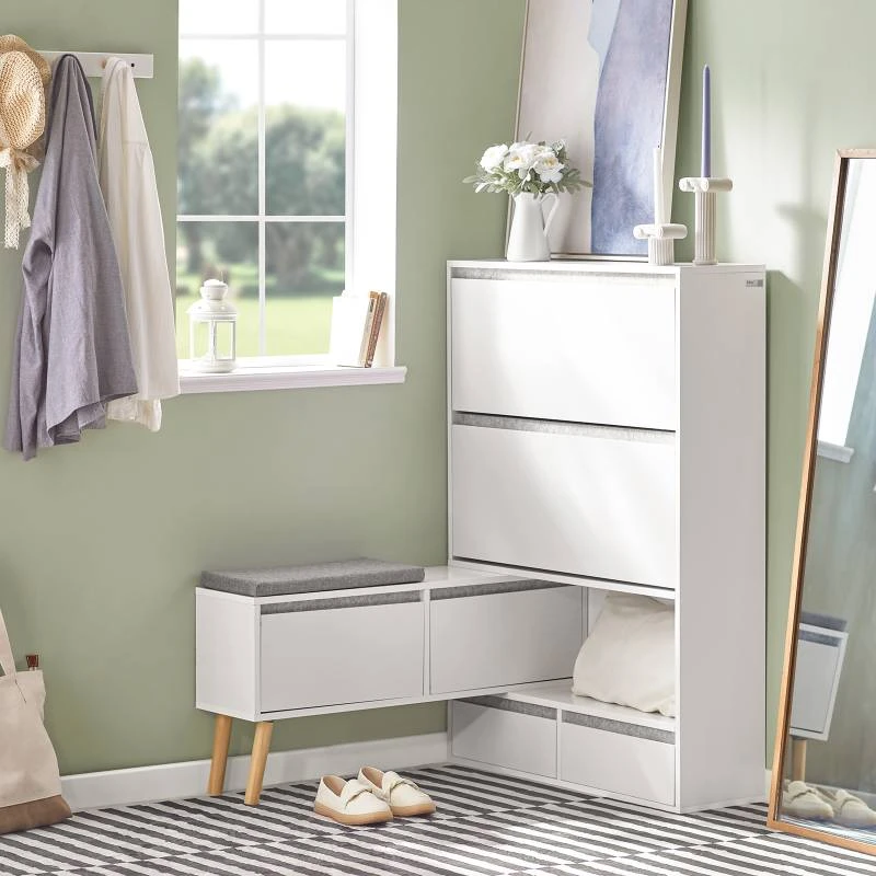 Meuble à Chaussures FSR134-W 4 Meuble à Chaussures FSR134-W – Image 4