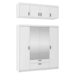 FURNIX Armoire Eliza 4D
