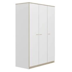 Armoire 3 Portes L136 Cm Tulle