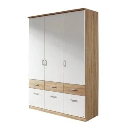 Armoire à Portes Battantes Bremen-Extra -Armoire Soldes Boutique drehtueren kombischrank bremen extra alpinweiss eiche sonoma 1351718