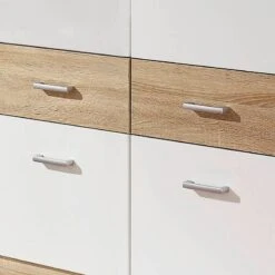 Armoire à Portes Battantes Bremen-Extra -Armoire Soldes Boutique drehtueren kombischrank bremen extra alpinweiss eiche sonoma 1351738