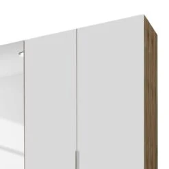 Armoire à Portes Battantes Level 36A -Armoire Soldes Boutique drehtuerenschrank level 36a alpinweiss plankeneiche dekor 300 cm 6 tuerig 216 cm mit spiegeltuer en 4915744