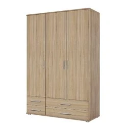 Armoire à Portes Pivotantes Rasant I -Armoire Soldes Boutique drehtuerenschrank rasant i eiche sonoma dekor 127 cm 3 tuerig ohne spiegeltuer en 2654410