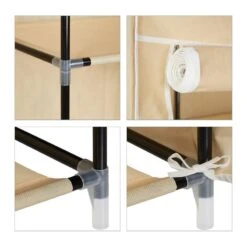 Penderie En Tissu, 9 Compartiments XXL -Armoire Soldes Boutique ecc4be7e2d83408e8bfd5179823b8dad