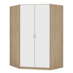 Armoire D'angle Case -Armoire Soldes Boutique eckschrank case alpinweiss sonoma eiche dekor 270464