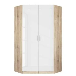 Armoire D'angle Celle -Armoire Soldes Boutique eckschrank celle eiche sonoma dekor hochglanz weiss 2110098